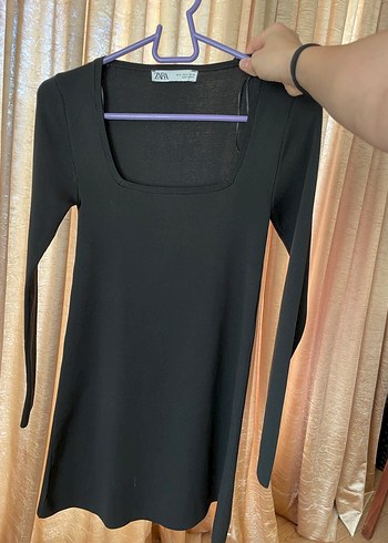 Zara kısa triko elbise - Görsel 5