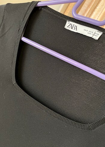 Zara kısa triko elbise - Görsel 4