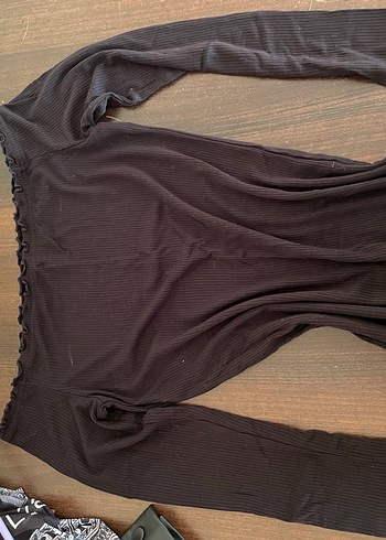 H&M omuzda mini elbise - Görsel 3