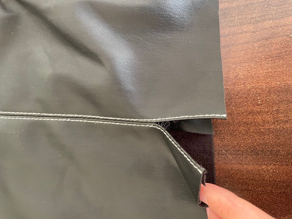 Bershka crop deri ceket gömlek - Görsel 5