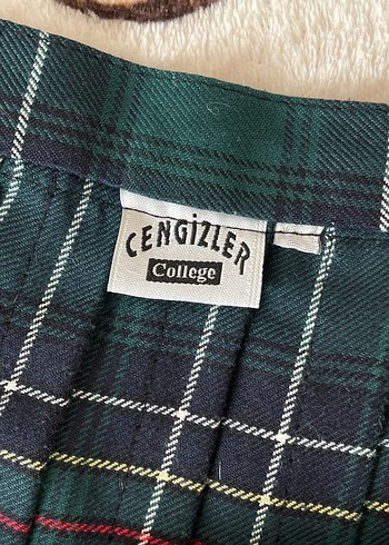 Ekoseli kolej eteği - Görsel 4