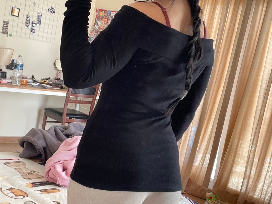 Adl straplez bluz - Görsel 4