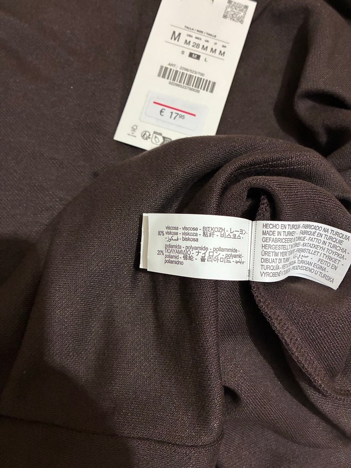 Kahverengi Kayık Yaka Kolsuz  s m l - Görsel 2