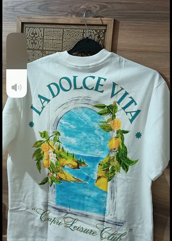 Beyaz Baskılı Erkek Tişört Pamuk Kumaş - Görsel 2