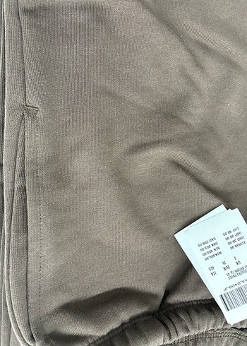 Kadın Kahverengi Bol Kesim Sweatpant - Görsel 7