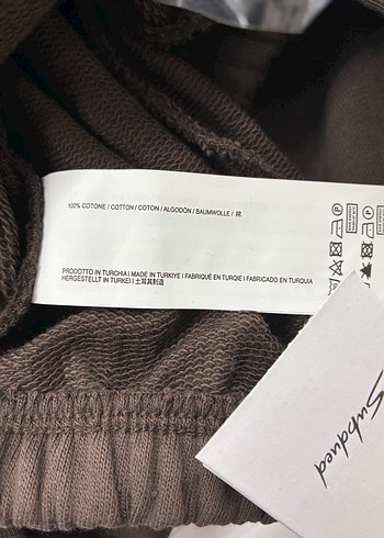 Kadın Kahverengi Bol Kesim Sweatpant - Görsel 4