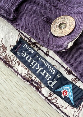 Mor Midi Kadın Kumaş Pantolon - Görsel 3