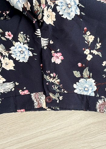 Çiçek Desenli Bohem Kadın Pantolon - Görsel 2