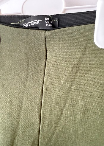 Kadın Haki İspanyol pantolon - Görsel 2