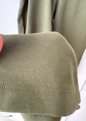 Kadın Haki İspanyol pantolon - Görsel 3