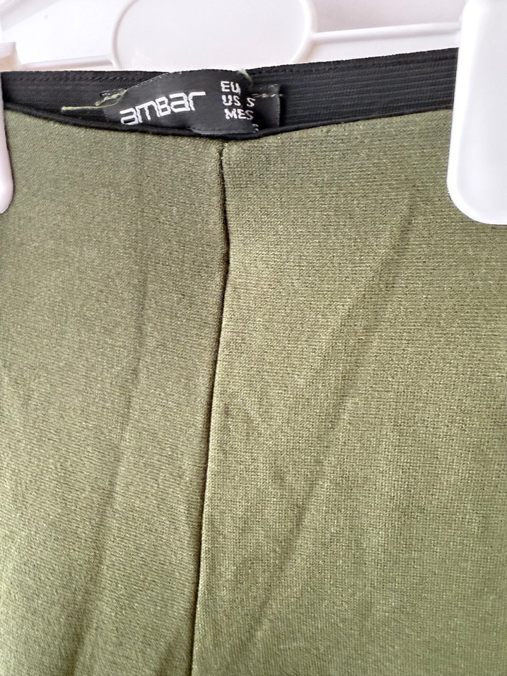 Kadın Haki İspanyol pantolon - Görsel 2