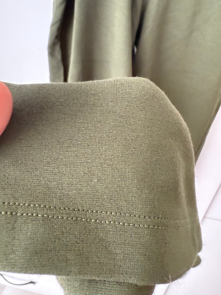 Kadın Haki İspanyol pantolon - Görsel 3