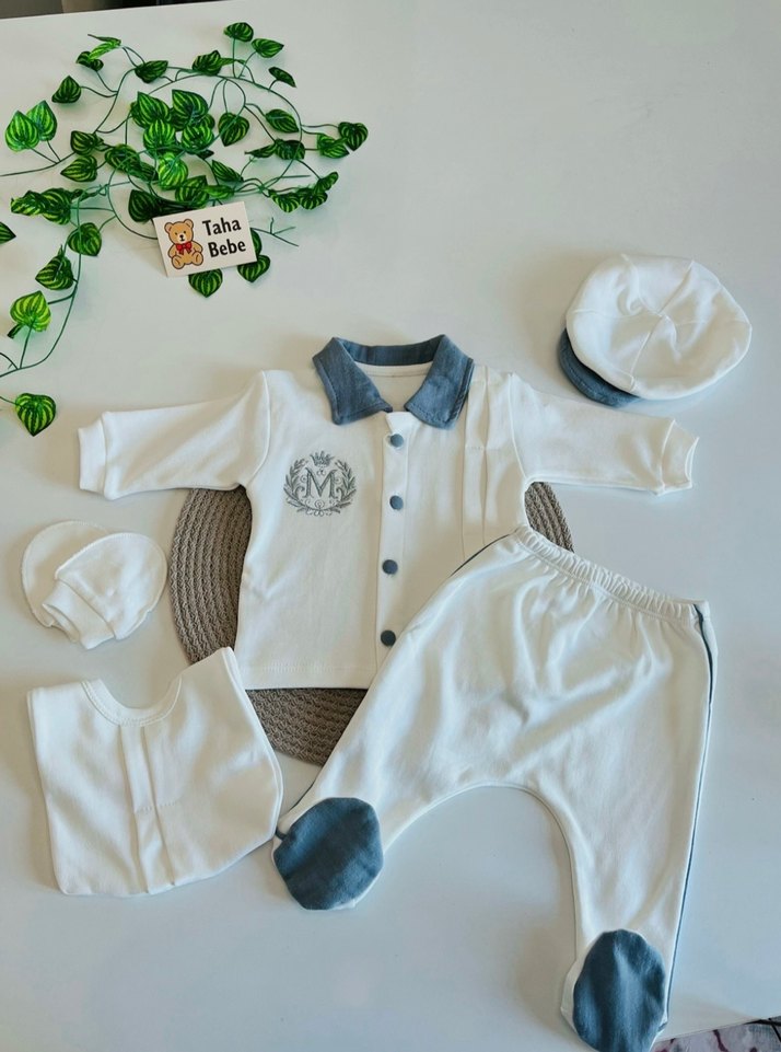 Thomas Erkek Bebek 5li Hastane çıkışı - Görsel 2