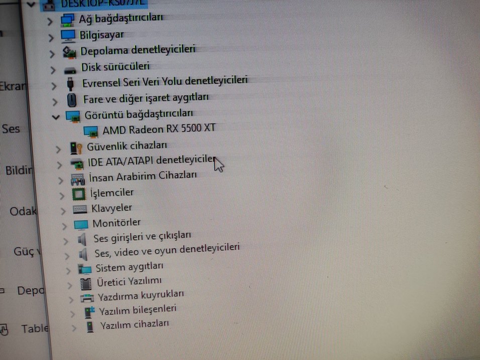RX 5500xt 8gb ekran karti - Görsel 2