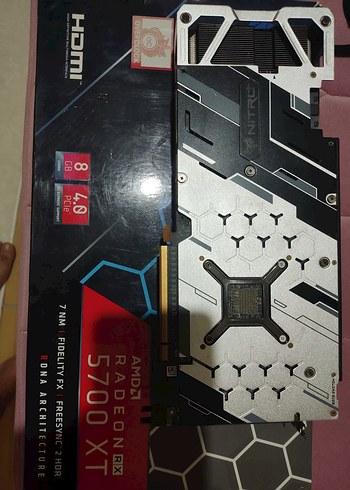 RX 5700 XT 8GB Ekran Kartı
fumark testi yapıldı kutu var - Görsel 2