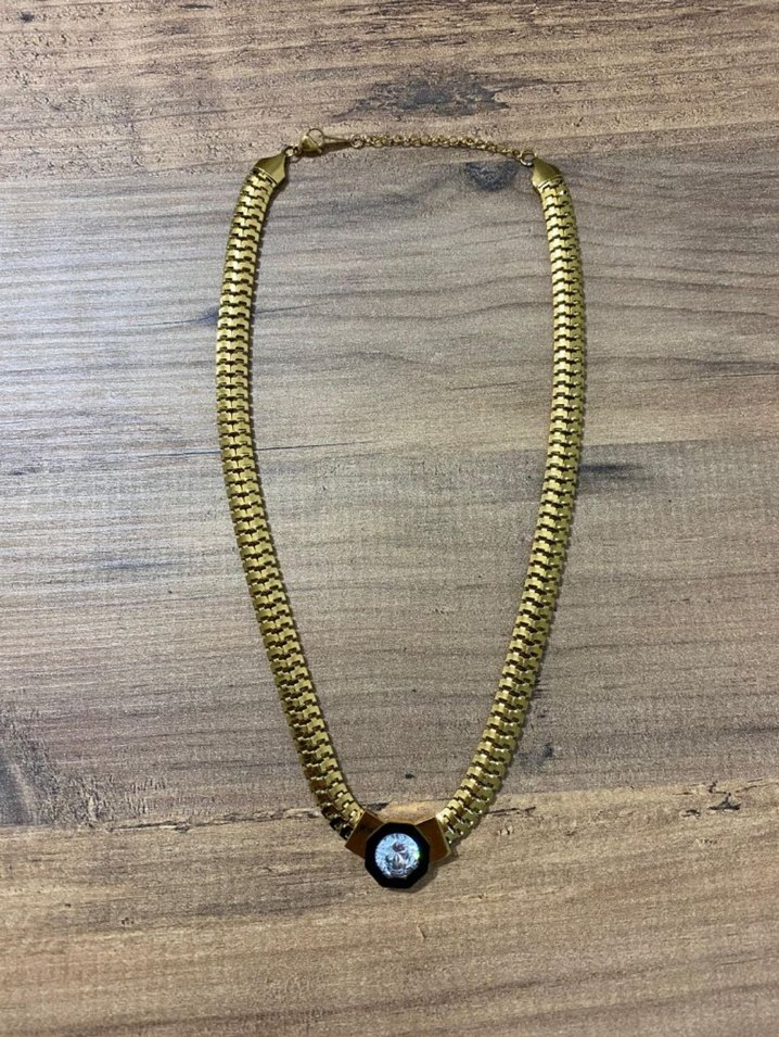 Yılan Desenli Kolye Bileklik Seti - Görsel 4