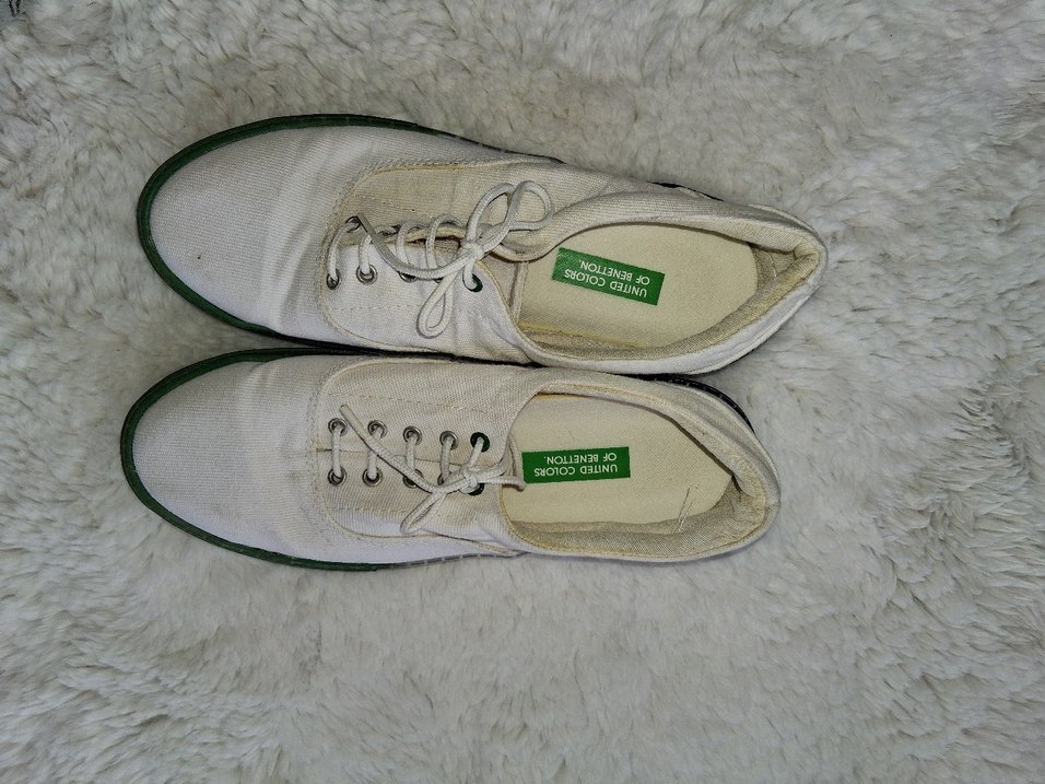 Kadın Beyaz Dolgu Topuklu Spor Ayakkabı - Görsel 2