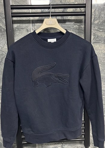 Lacoste Orijinal Lacoste Lacivert Sweatshirt