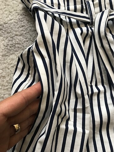 Zara Çizgili Zara şort