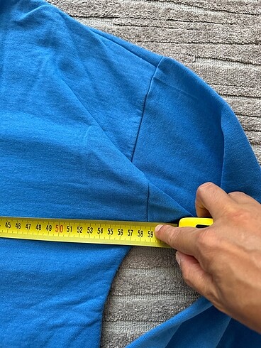 l Beden mavi Renk Mavi sweatshirt