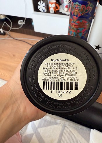 Starbucks Reserve Siyah Termos - Görsel 4