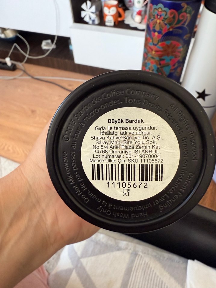 Starbucks Reserve Siyah Termos - Görsel 4