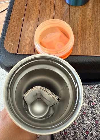 Starbucks Turuncu Termos - Görsel 7