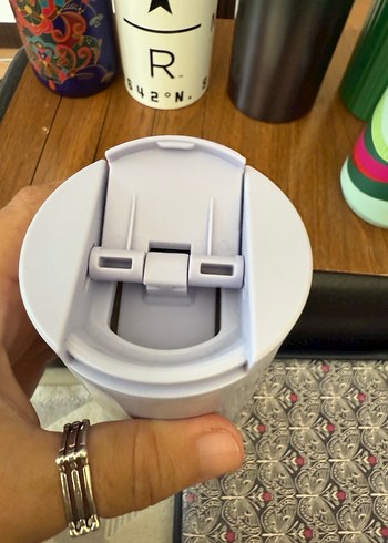 Starbucks Lila Termos - Görsel 9