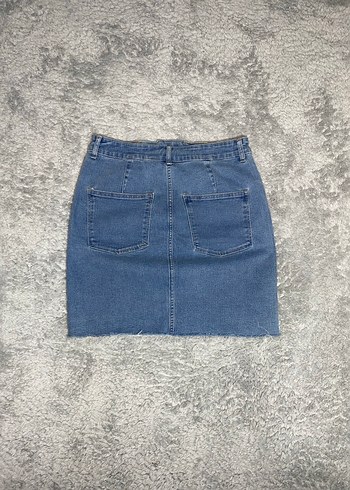 Denim Kot Etek - Görsel 2