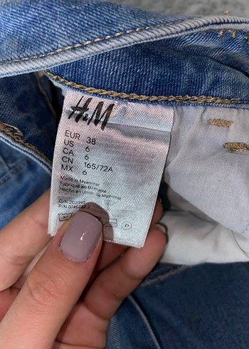 Denim Kot Etek - Görsel 3