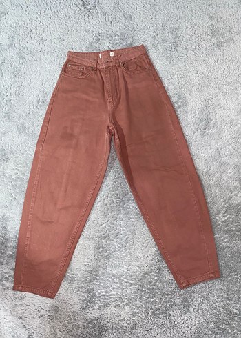 Kadın havuç paça kot pantolon - Görsel 2