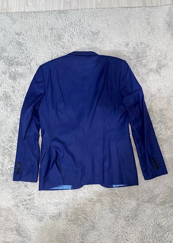 Erkek Lacivert Düğmeli Regular Fit Ceket - Görsel 2