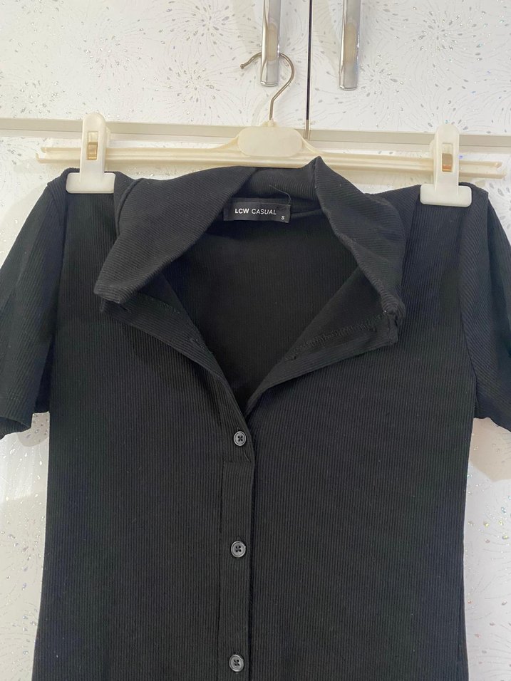 Düğmeli  Kadın Uzun Elbise - Görsel 2