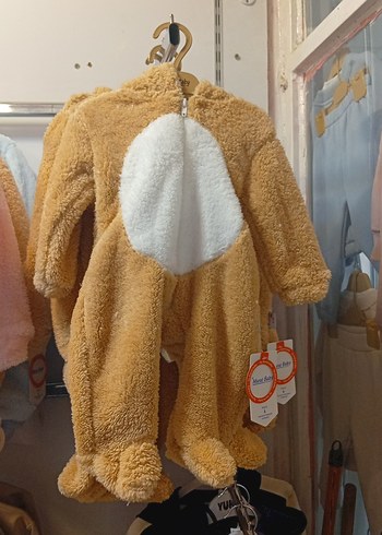 Kız ve erkek çocuklar için Peluş Tulum - Görsel 2