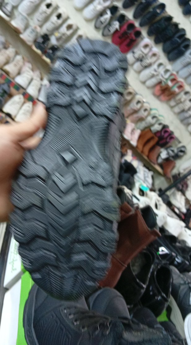 Yılan Desenli Siyah Bağcıklı Outdoor Erkek Ayakkabı - Görsel 4