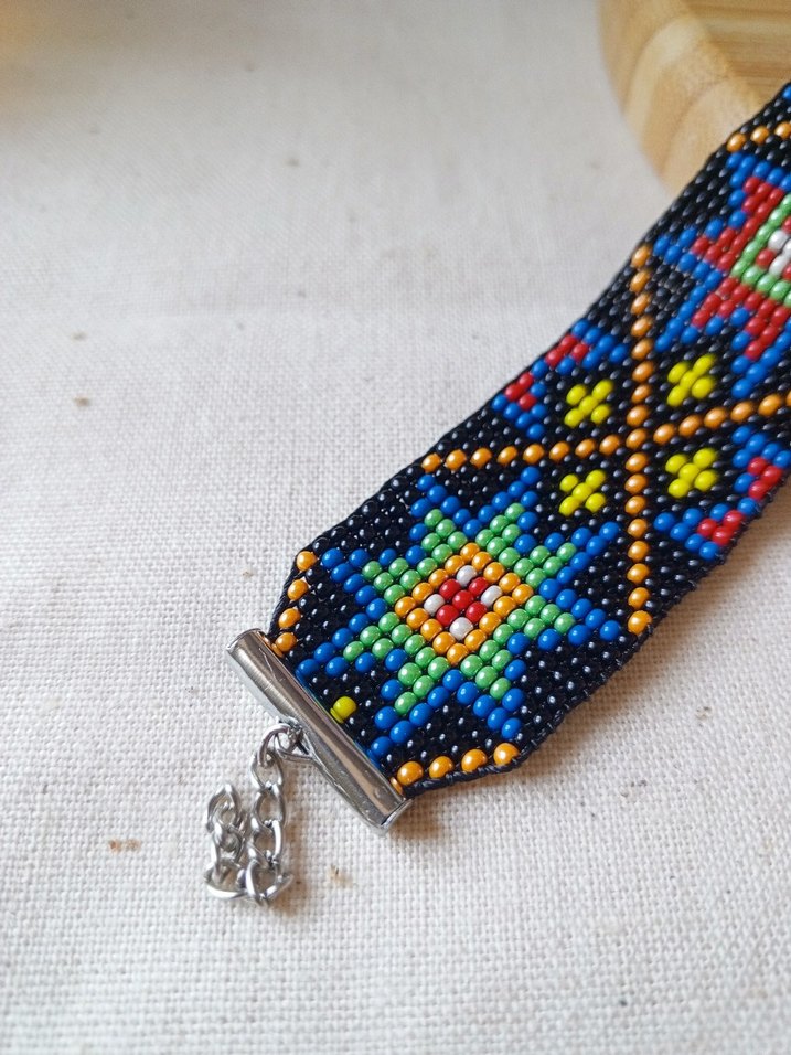 Renkli Selçuklu Motifli Kadın Bileklik - Görsel 2