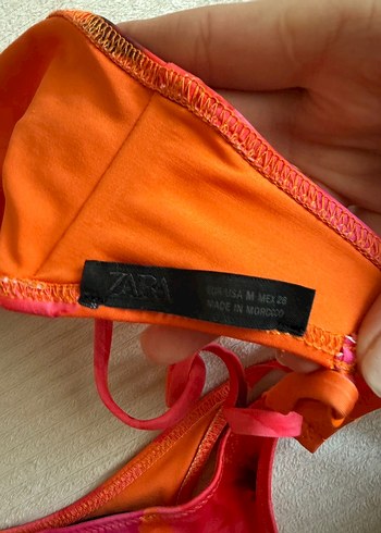 Bağcıklı Desenli brazilian bikini takımı - Görsel 5