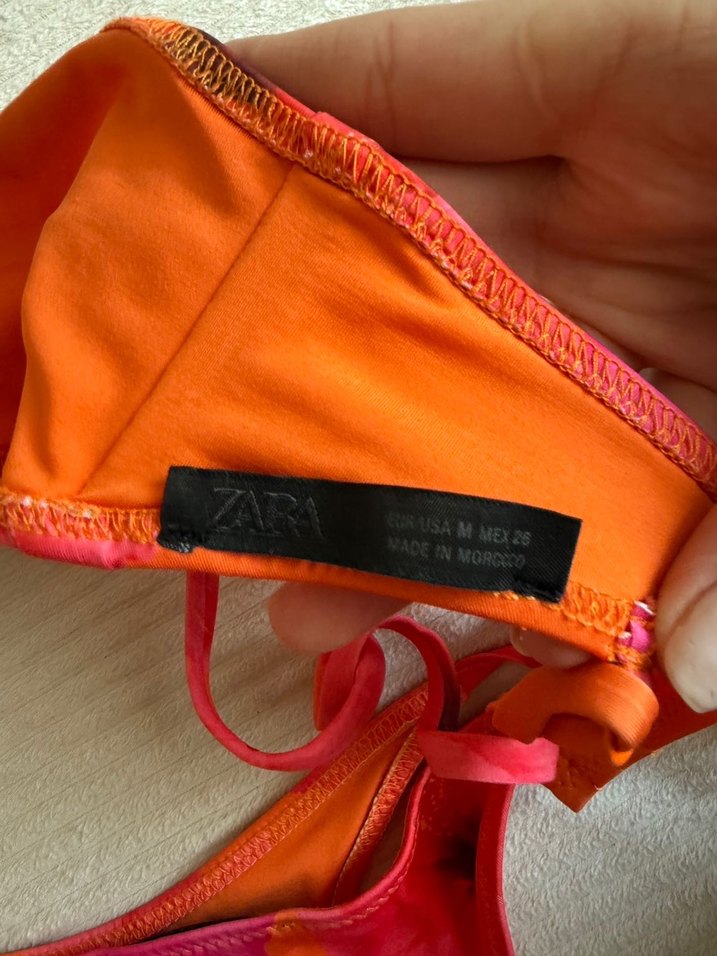 Bağcıklı Desenli brazilian bikini takımı - Görsel 5