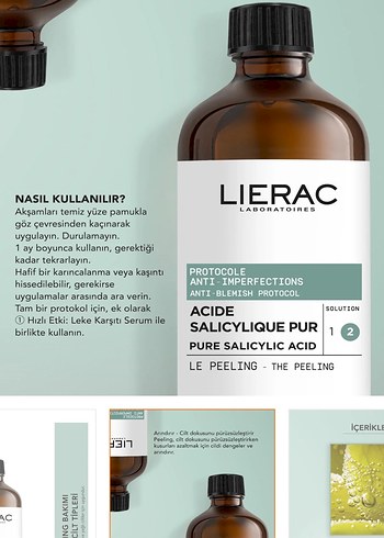 Lierac Pure Salisilik Asit Peeling 100 ml - Görsel 2