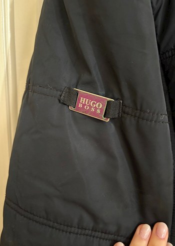 Siyah Erkek Mont - Görsel 7