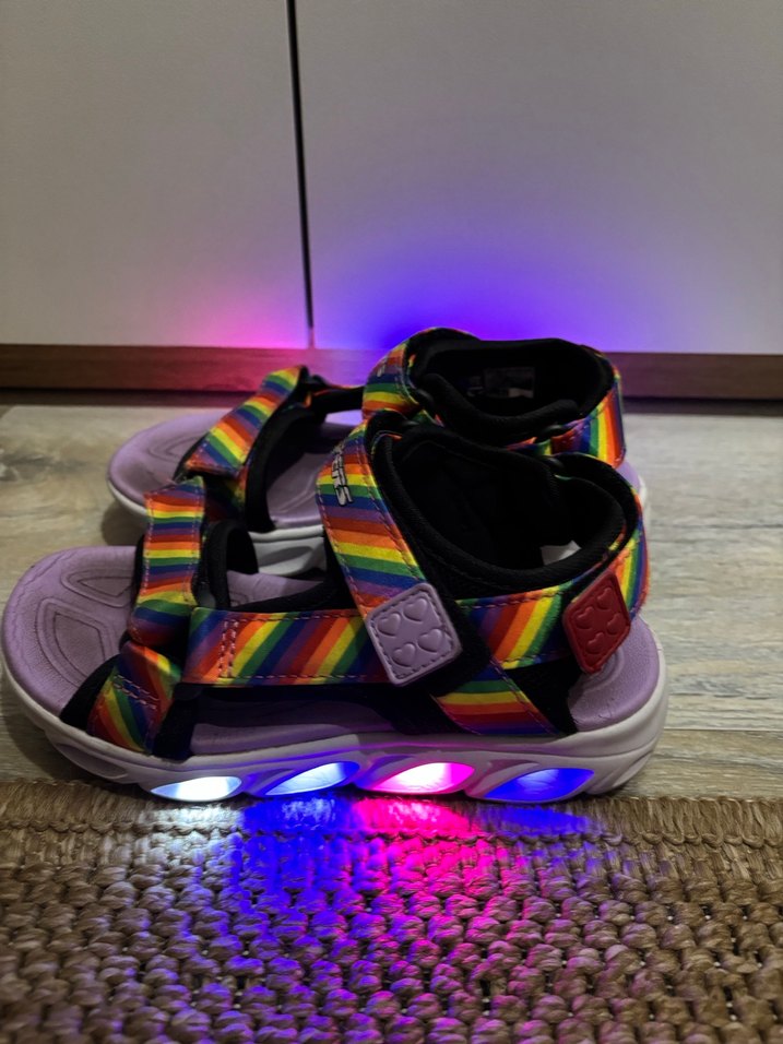 Skechers Kız Çocuk Işıklı Sandalet - Görsel 3