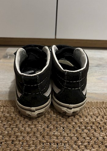 Çocuk Siyah Vans Sneakers - Görsel 3