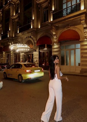 Çelik Desen Detaylı Beyaz Midi Kadın Kumaş Pantolon - Görsel 2