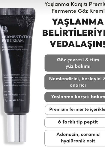 Benton Fermentation Göz Kremi - Görsel 5