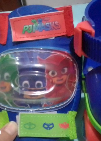 PJMASKS Renkli Mavi Çocuk Patenleri - Görsel 3