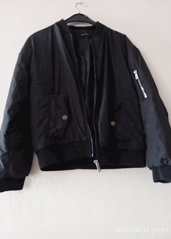 Düğmeli Siyah Kadın Günlük Ceket - Görsel 5