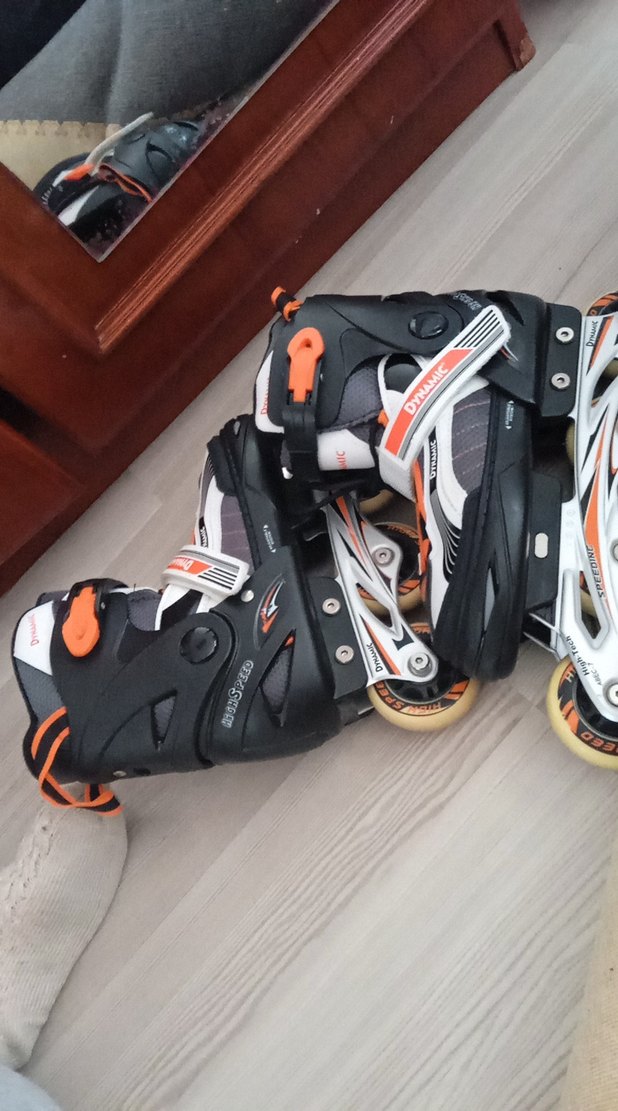 Renkli  Spor Pateni Bağcıklı ve aynı zamanda cırt cırtlı - Görsel 5