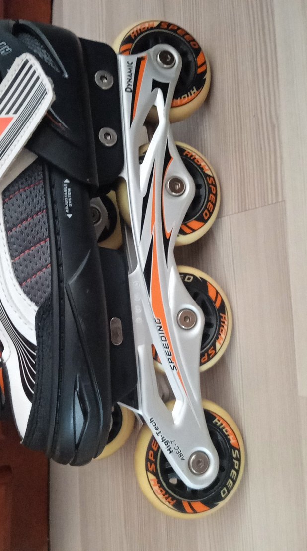 Renkli  Spor Pateni Bağcıklı ve aynı zamanda cırt cırtlı - Görsel 2