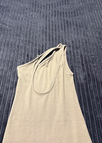 Pull bear tek omuz mini elbise - Görsel 3