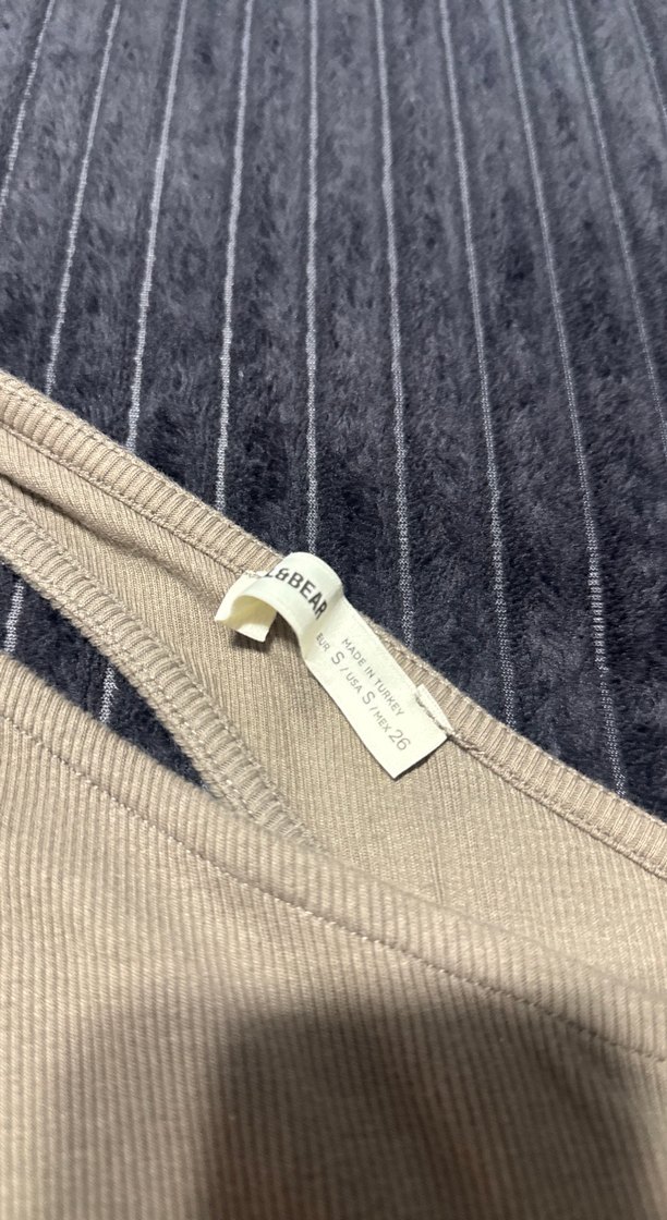 Pull bear tek omuz mini elbise - Görsel 2